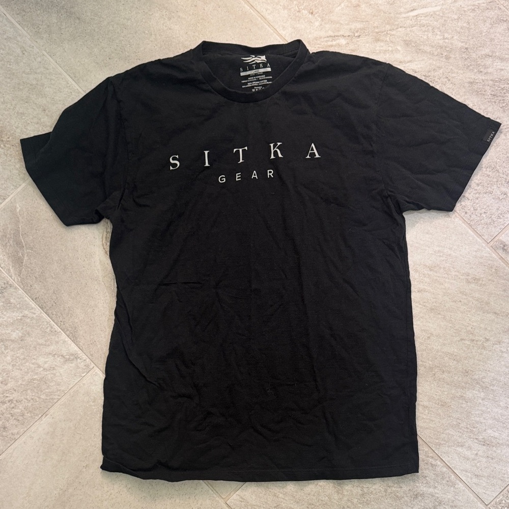 Sitka Gear Black Men’s Tee Shirt
